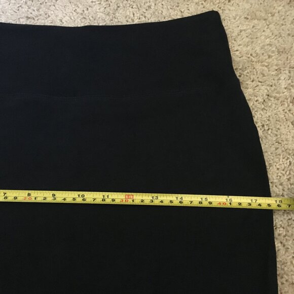 Kaffe Black Stretchy Pull-on Jersey Penny Skirt - L - Picture 13 of 16